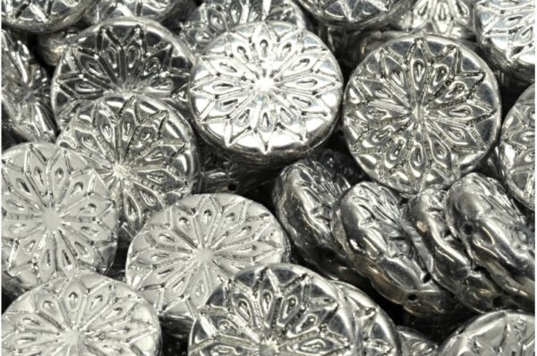 Origami Flower Beads 18x18mm - Image 1