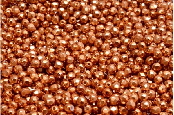 Firepolished Round Beads 3mm - Image 1