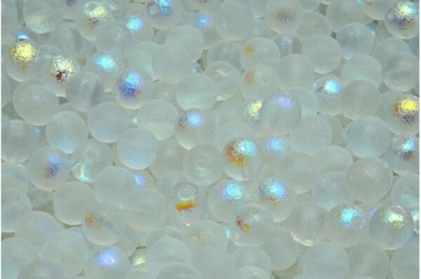 Round Druck Beads 6mm - Image 1