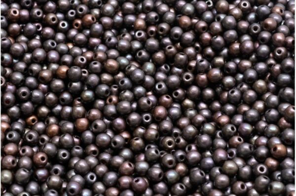 Round Druck Beads 3mm - Image 1