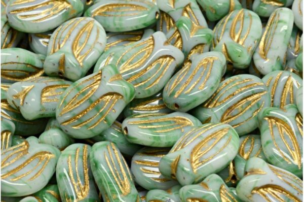Tulip Beads 16x11mm - Image 1
