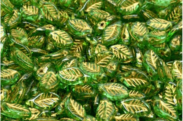 Bay Leaf Beads 6x12mm - Image 1