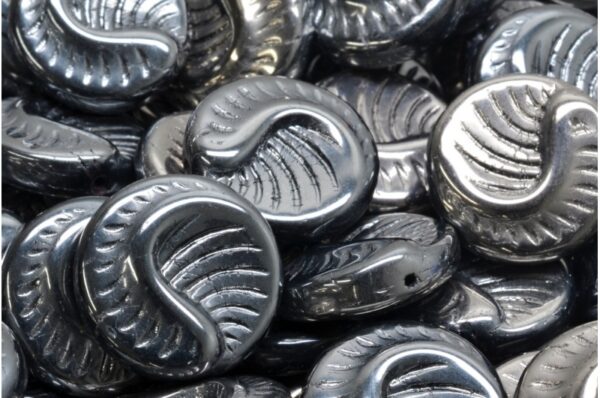 Fossil Coin Beads 19x19mm - Image 1