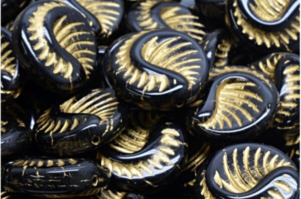 Fossil Coin Beads 19x19mm - Image 1