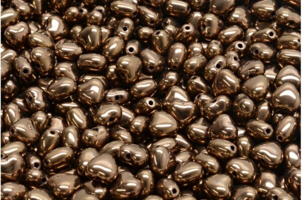 Heart Beads 6x6mm - Image 1