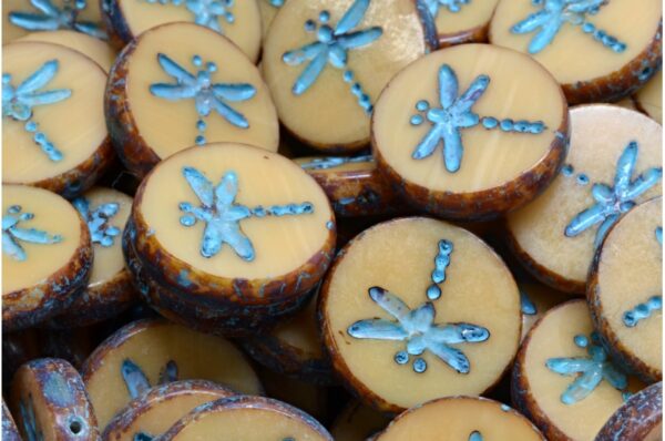 TCB Dragonfly Beads 17x17mm - Image 1