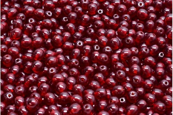 Round Druck Beads 4mm - Image 1