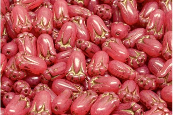 Tulip Bud Beads 12x8mm - Image 1