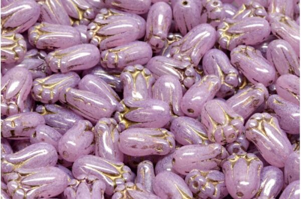 Tulip Bud Beads 12x8mm - Image 1