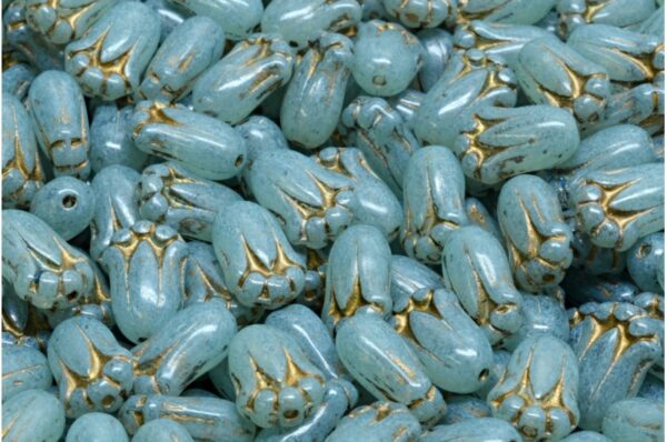 Tulip Bud Beads 12x8mm - Image 1