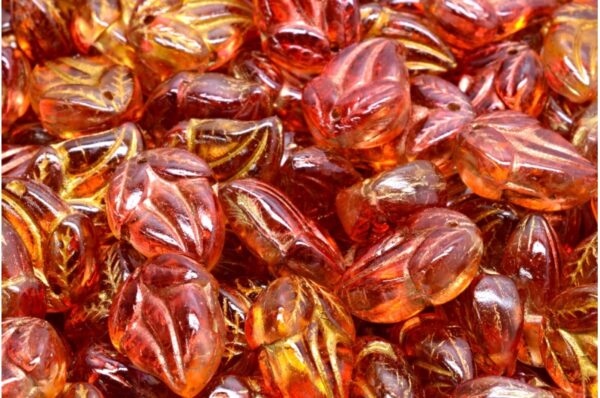 Flower Bud Beads 15x10mm - Image 1