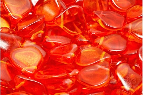 Heart Petal Beads 12x14mm - Image 1