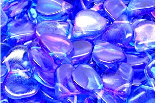 Heart Petal Beads 12x14mm - Image 1