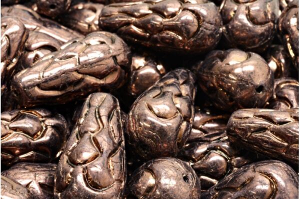 Pinecone Drop Beads 25x12mm - Image 1