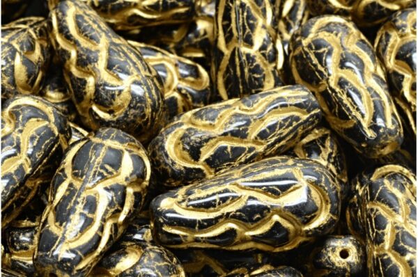 Pinecone Drop Beads 25x12mm - Image 1