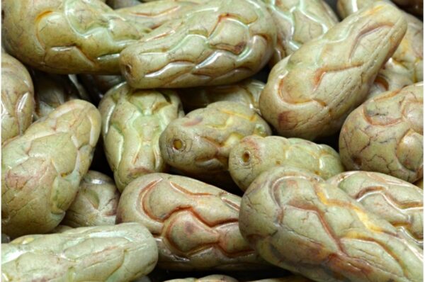 Pinecone Drop Beads 25x12mm - Image 1