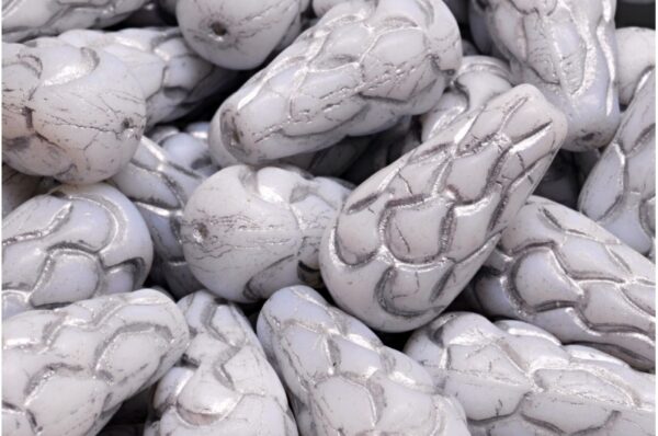 Pinecone Drop Beads 25x12mm - Image 1