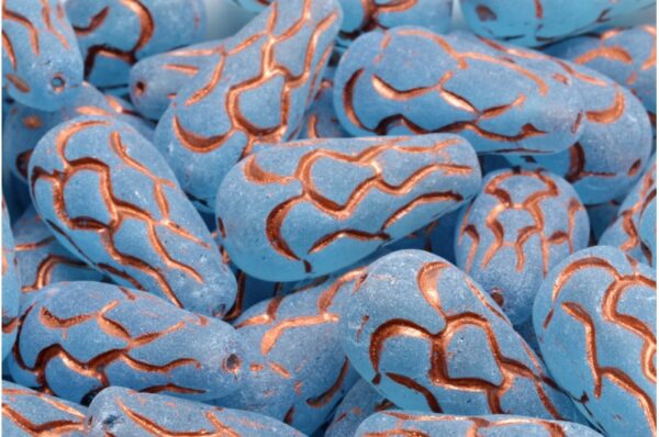 Pinecone Drop Beads 25x12mm - Image 1