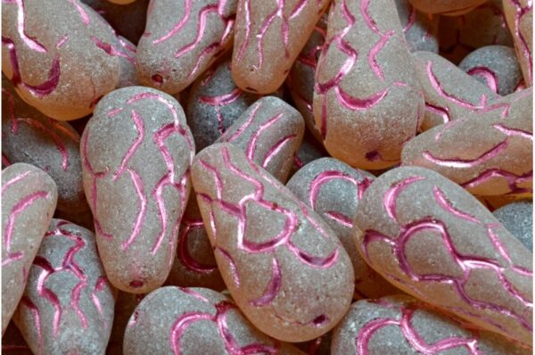 Pinecone Drop Beads 25x12mm - Image 1