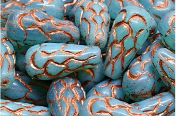 Pinecone Drop Beads 25x12mm - Image 1