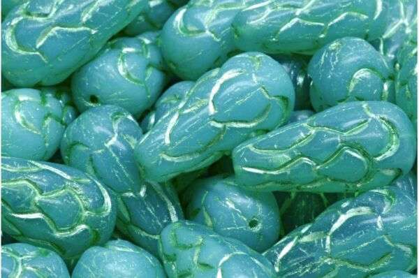 Pinecone Drop Beads 25x12mm - Image 1