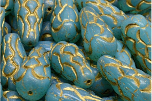 Pinecone Drop Beads 25x12mm - Image 1