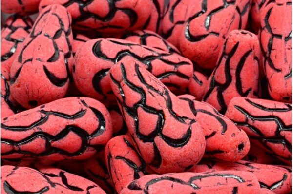 Pinecone Drop Beads 25x12mm - Image 1