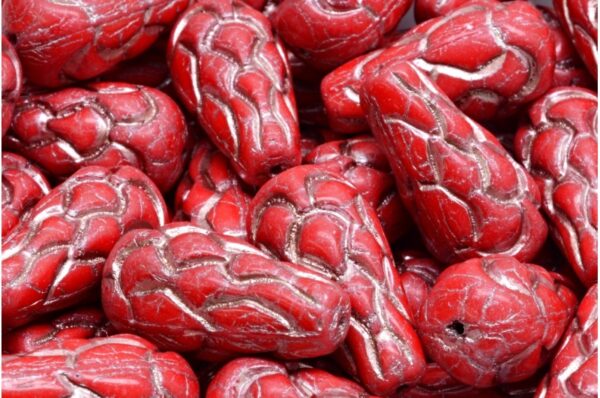 Pinecone Drop Beads 25x12mm - Image 1