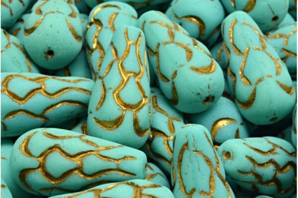 Pinecone Drop Beads 25x12mm - Image 1