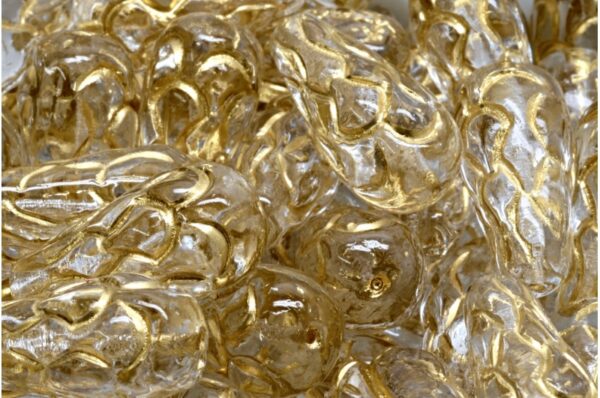 Pinecone Drop Beads 25x12mm - Image 1