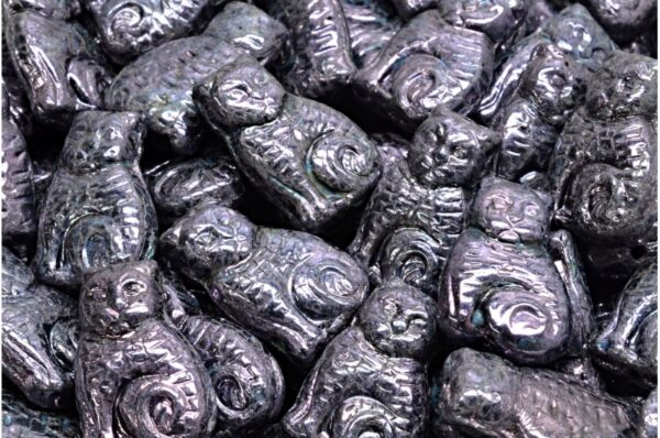 Cat beads 17x11mm - Image 1