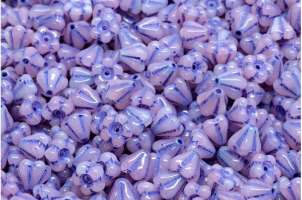 Bell Flower Beads 4x6mm - Image 1