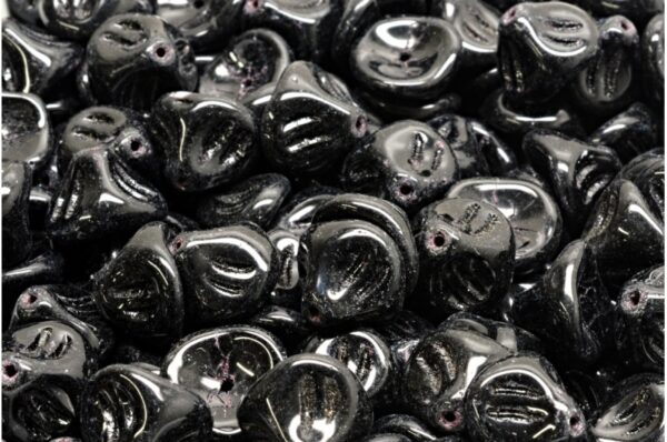 Daylily Flower Beads 10x8mm - Image 1