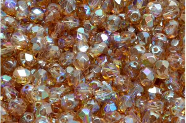 Firepolished Round Beads 6mm - Image 1
