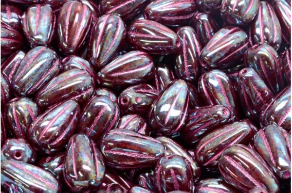 Drop Melon Beads 13x8mm - Image 1