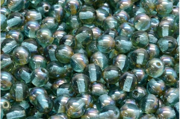 Round Druck Beads 6mm - Image 1