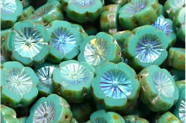 TCB Hawaiian Flower Beads 14x14mm  - Image 1
