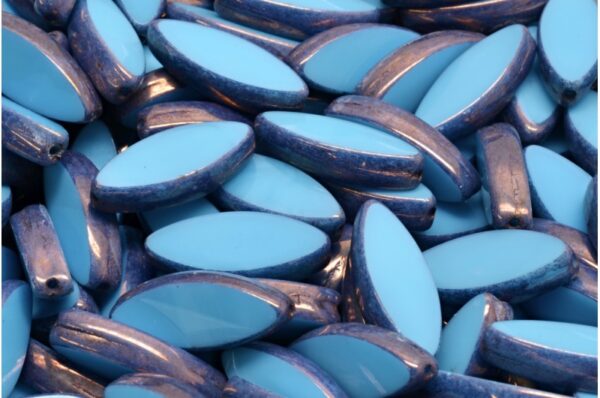 TCB Ship Flat Beads 18x7mm - Image 1