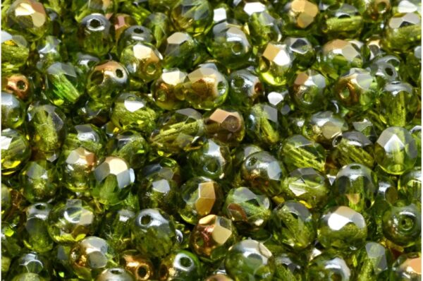 Firepolished Round Beads 6mm - Image 1