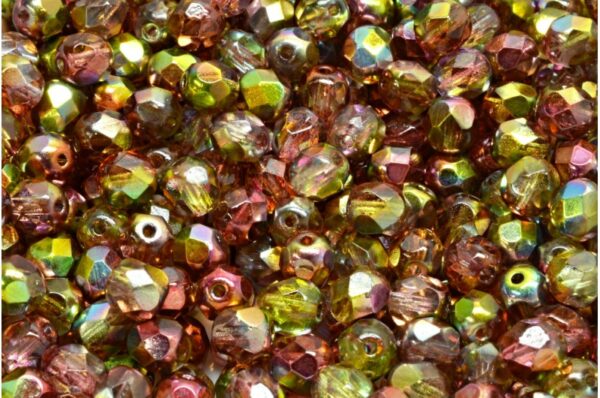 Firepolished Round Beads 6mm - Image 1