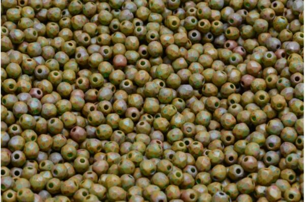 Firepolished Round Beads 3mm - Image 1