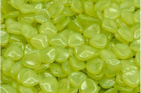 Rose Petal Beads 8x7mm - Image 1