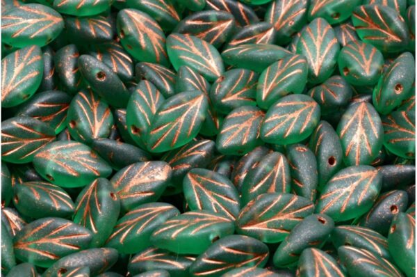 Beech Leaf Beads 7x11mm - Image 1