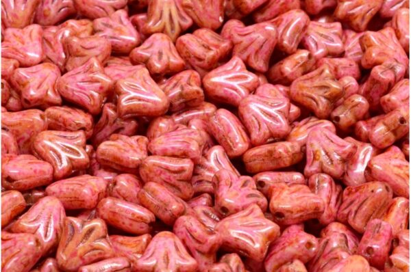 Lily Flower Beads 9x9mm - Image 1