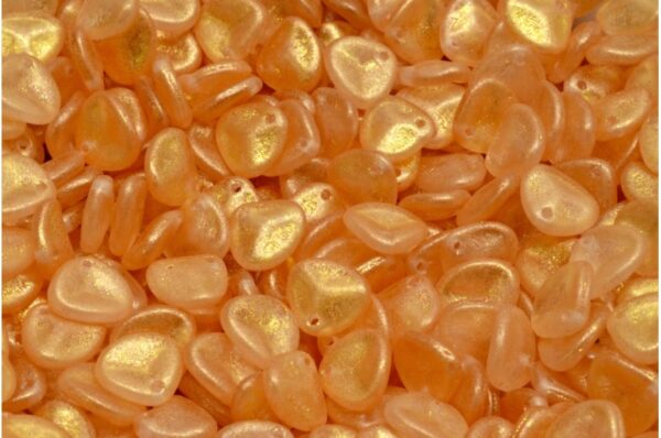 Rose Petal Beads 8x7mm - Image 1