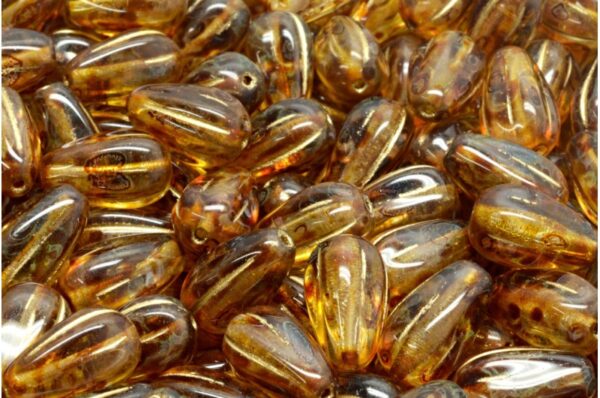 Drop Melon Beads 13x8mm - Image 1