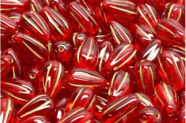 Drop Melon Beads 13x8mm - Image 1