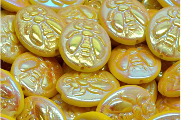 Bee Beads 22x18mm - Image 1