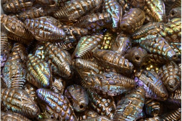 Miter Shell Beads 16x8mm - Image 1