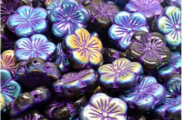 Cherry Flower Beads 14x14mm - Image 1